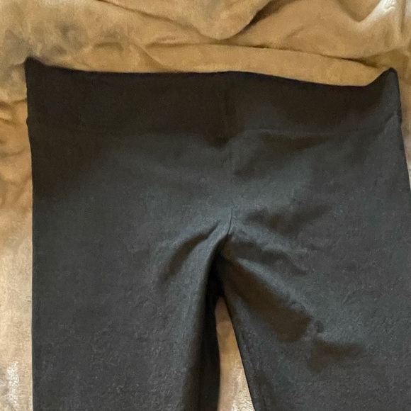 MATTY M Pull On, Thick Stretch Leggings, Charcoal Gray, Size Large. - Picture 7 of 7